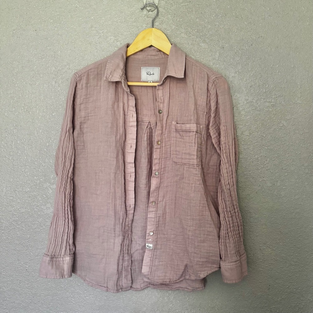 Rails Mauve Button-Down Shirt